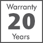 20 Year Warranty