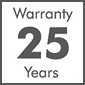 25 Year Warranty