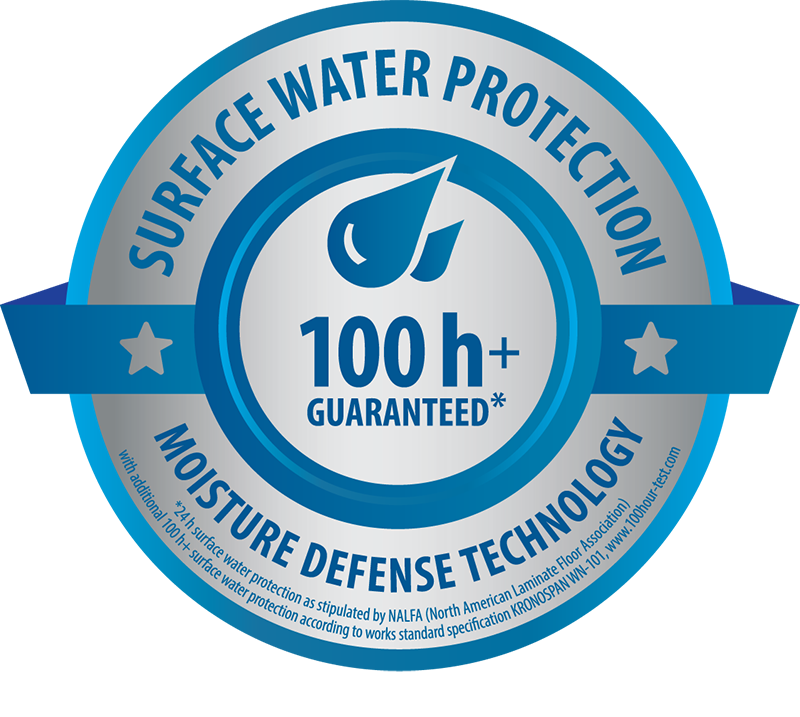 Surface Water Protection 100h+ Guaranteed Moisture Defense Technology