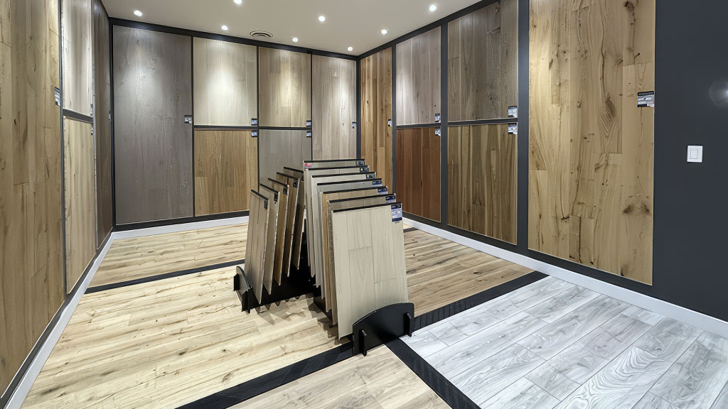 Golden Trim Flooring & Wall Panel Burnaby Showroom