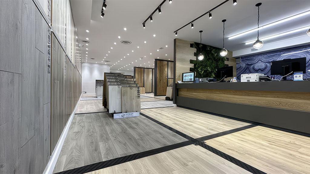 Golden Trim Flooring & Wall Panel Burnaby Showroom